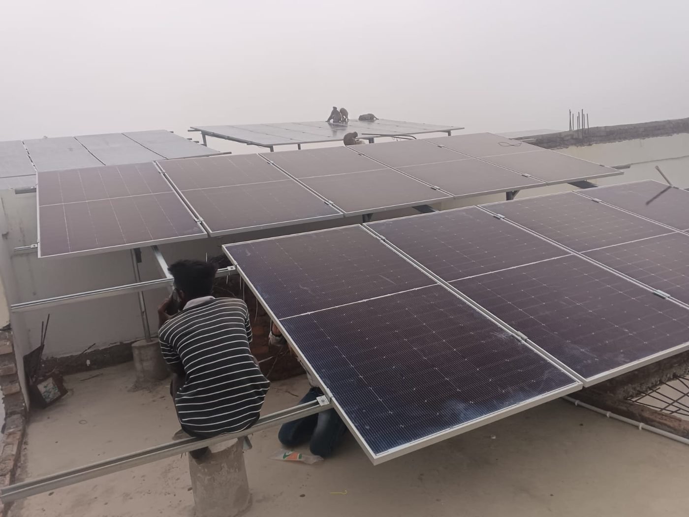 Solar Water Heater & Street Lights